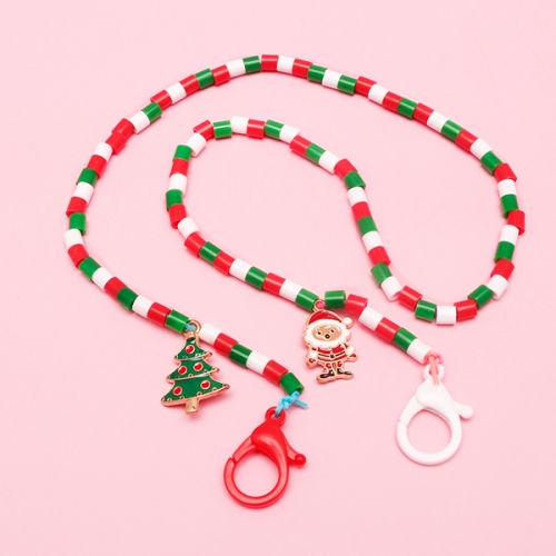 크리스마스 펄러비즈 마스크 줄