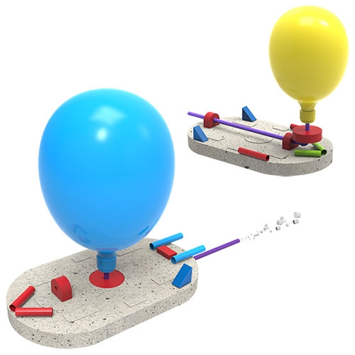 2 in 1 풍선 에어보트(1인용)