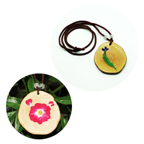 꽃과 나무 자외선야광목걸이(10인용)