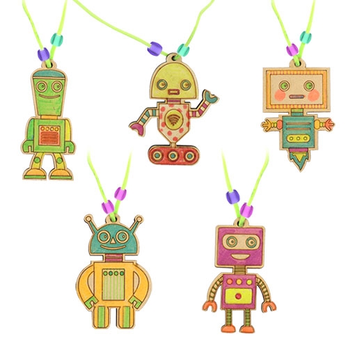 나무로봇 자외선야광 목걸이(5종)