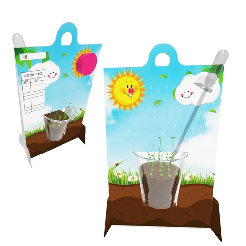 뉴 2 in1 식물의 생장조건 관찰액자화분(일반형 1인용)