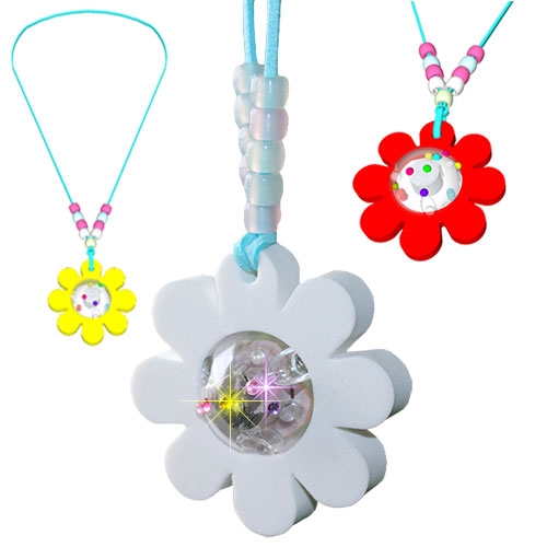 뉴 생일별자리 자외선야광 LED목걸이(1인용)