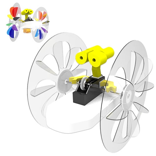 뉴 수륙양용 스프링기어투휠로봇 (1인용)