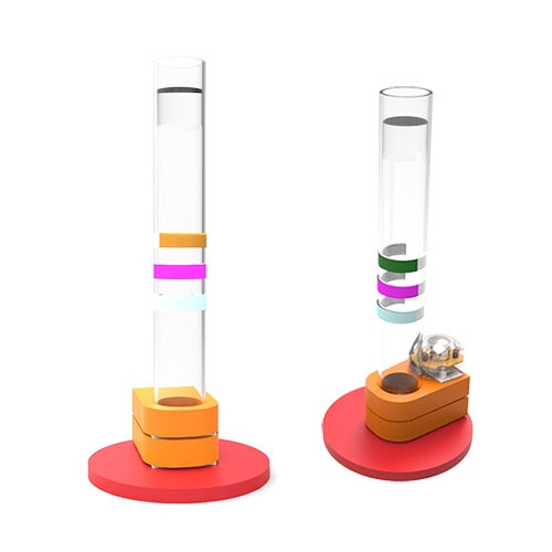 뉴 열변색 시온 시험관온도계 만들기(5인용)-일반형