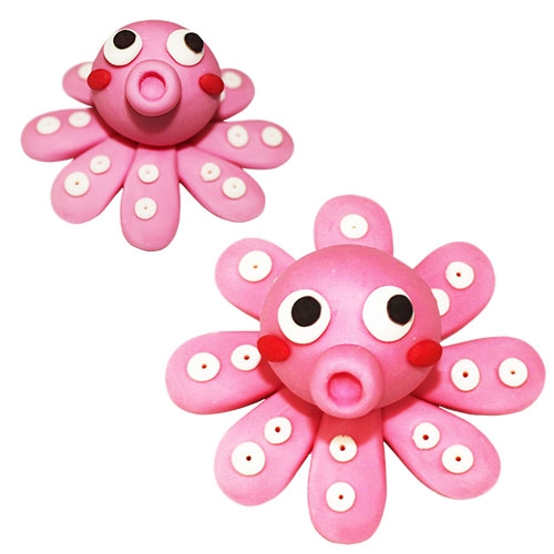 뉴 오물조물비누 바다의 연체동물 문어(10인세트)