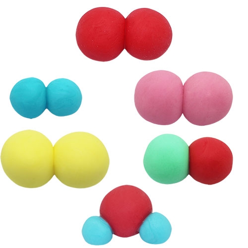 뉴 오물조물비누 분자모형6종 (3 세트)