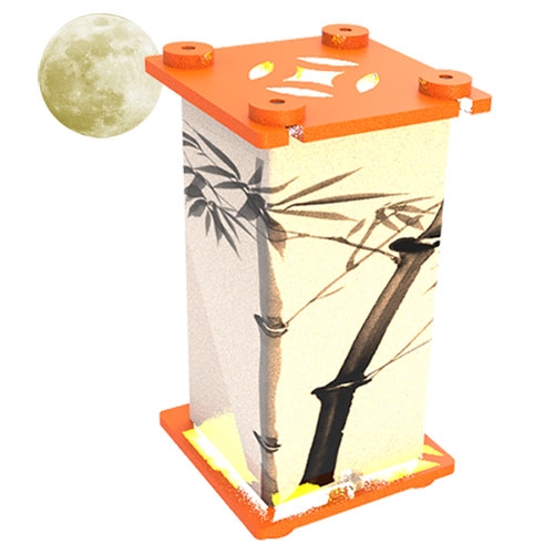 뉴 해지면 켜지는 자동 한지조명등