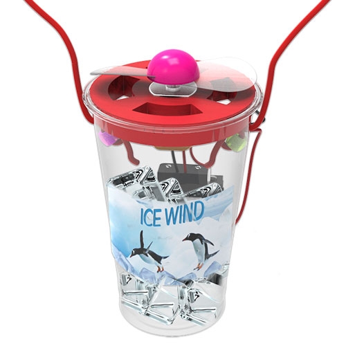 뉴 휴대용 목걸이 얼음선풍기(1인용)