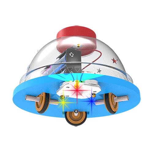 마찰차 동력전달 회전UFO(일반형 1인용)