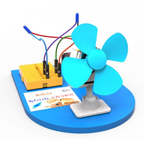 브레드보드 전기회로 각도조절 선풍기
