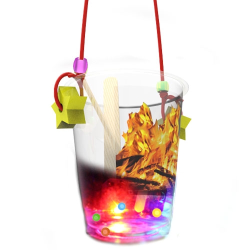 원심력의 원리 LED 전통쥐불놀이2 (소형 1인용)