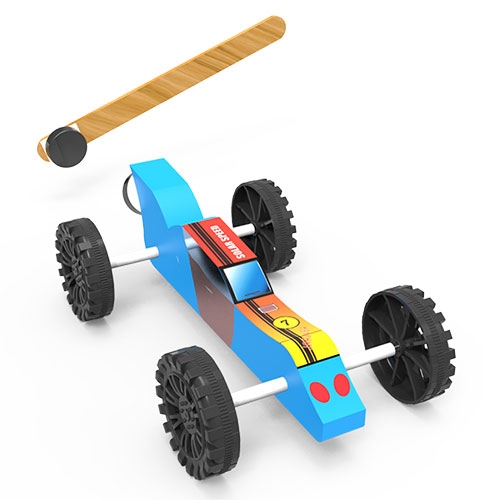 자석으로 가는 창작용 버기카(1인용)