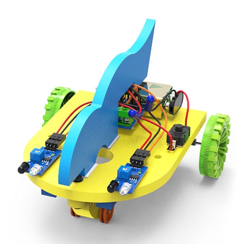 적외선센서 방향전환 로봇자동차