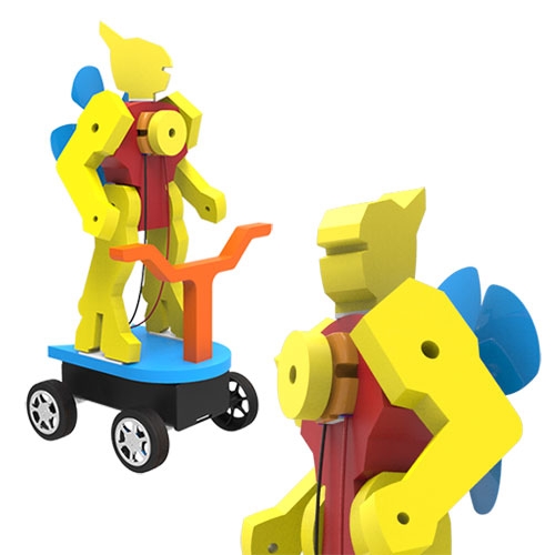 전동풍력 킥보드 로봇(1인용)