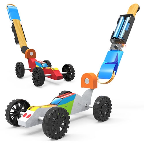 전자석과 자석으로 가는 버기카(1인용)