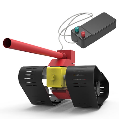 전진 후진 리모콘 장애물넘는 탱크