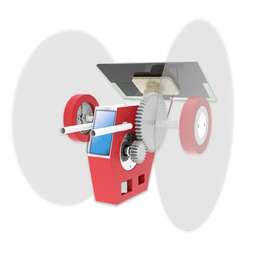 태양광 파워 투휠