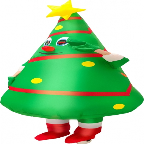 크리스마스 트리 에어슈트 풍선옷(어른용 키150-190)