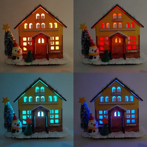 반짝반짝 눈덮인 겨울집