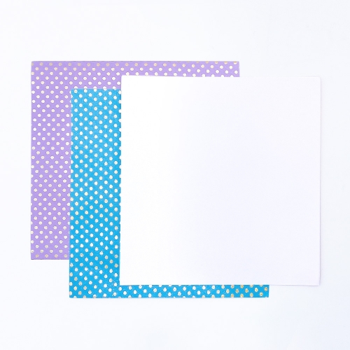 [만꾸] 골드 도트 원단 스티커(15장)