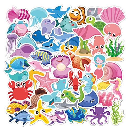 바다 방수 스티커(9종 택1)