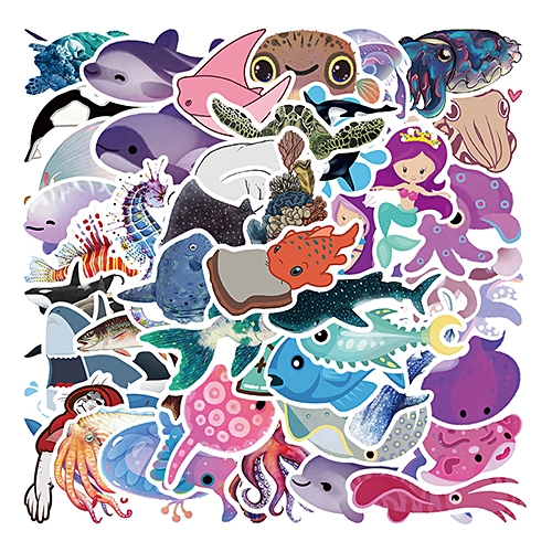 바다 방수 스티커(9종 택1)