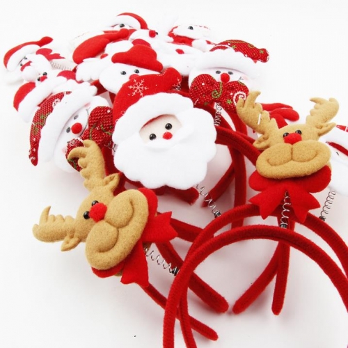 나성 크리스마스 머리띠 파티 소품