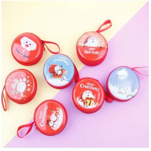 나성 크리스마스 마카롱 동전지갑