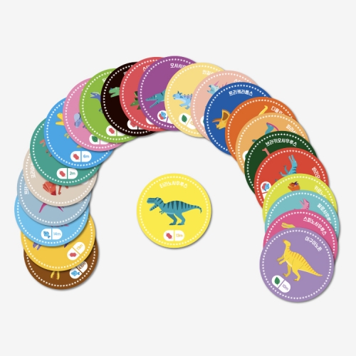 뮤고랑 공룡 메모리게임 카드