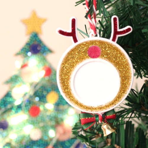 [메이크문구]M148 반짝반짝펜던트만들기 루돌프