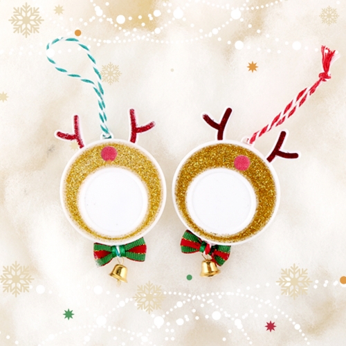 [메이크문구]M148 반짝반짝펜던트만들기 루돌프