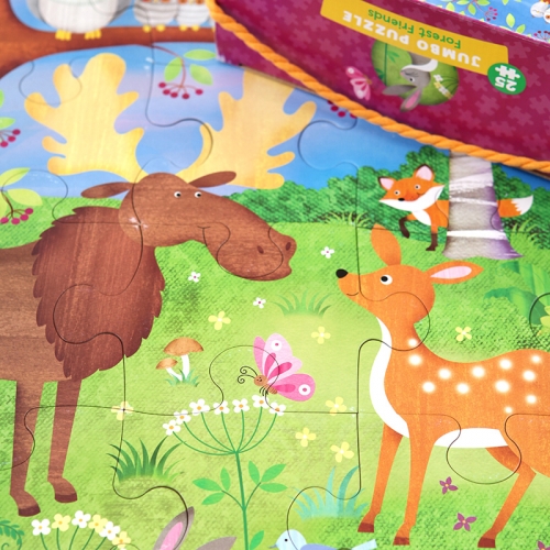 [퍼즐]머드퍼피 숲속친구들 25피스 점보 / 2세이상