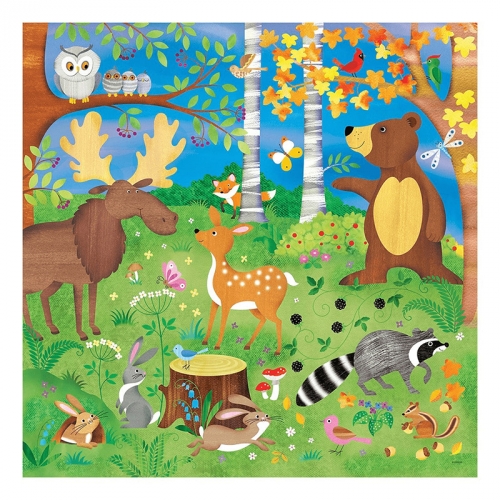 [퍼즐]머드퍼피 숲속친구들 25피스 점보 / 2세이상