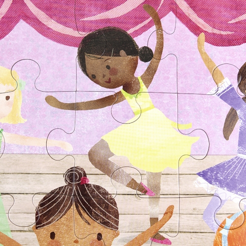 [퍼즐]머드퍼피 발레리나 25피스 점보 / 2세이상