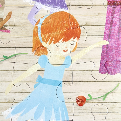 [퍼즐]머드퍼피 발레리나 25피스 점보 / 2세이상