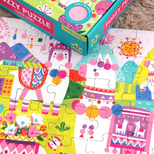 [퍼즐]머드퍼피 라마랜드 42피스 촉감 / 3세이상