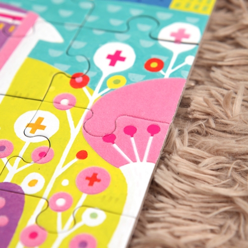 [퍼즐]머드퍼피 라마랜드 42피스 촉감 / 3세이상