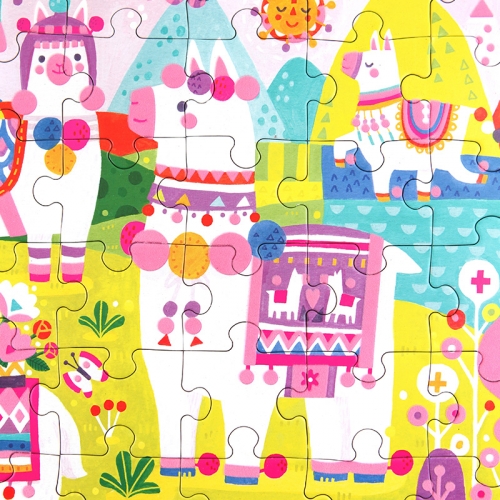 [퍼즐]머드퍼피 라마랜드 42피스 촉감 / 3세이상