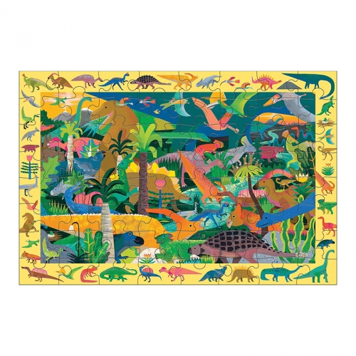 [퍼즐]머드퍼피 공룡 64피스 그림찾기  / 4세이상