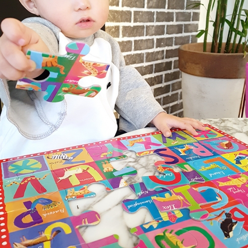 [퍼즐]이부 동물알파벳 20피스 / 3세이상