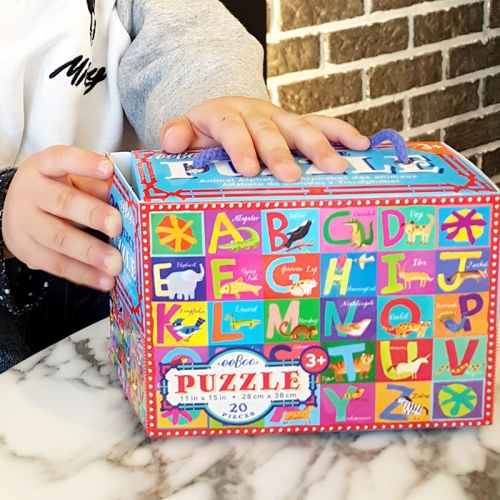 [퍼즐]이부 동물알파벳 20피스 / 3세이상
