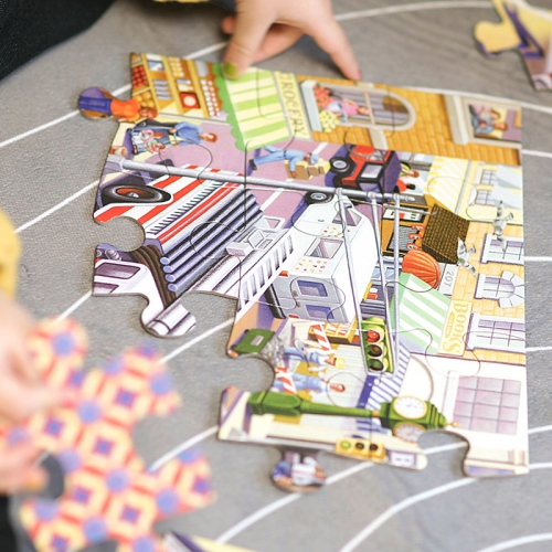 [퍼즐]이부 소방차 20피스 / 3세이상