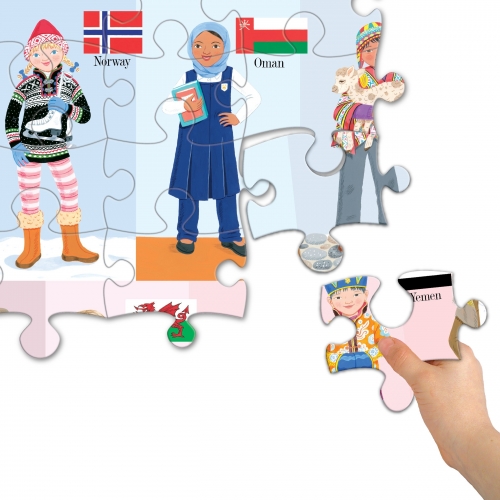 [퍼즐]이부 전세계 어린이들 100피스 / 5세이상