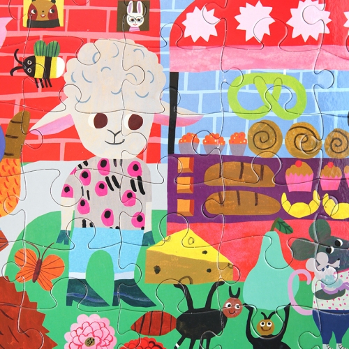 [퍼즐]이부 그린마켓 100피스 / 5세이상