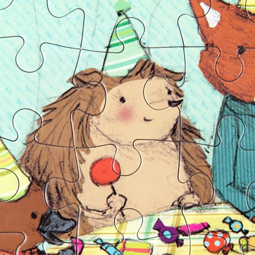 [퍼즐]이부 동물파티 64피스 / 5세이상