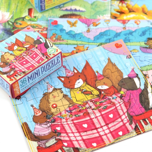 [퍼즐]이부 동물파티 36피스 / 미니 3세이상