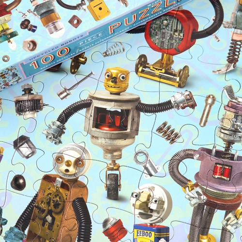 [퍼즐]이부 업사이클 로봇 100피스 / 5세 이상