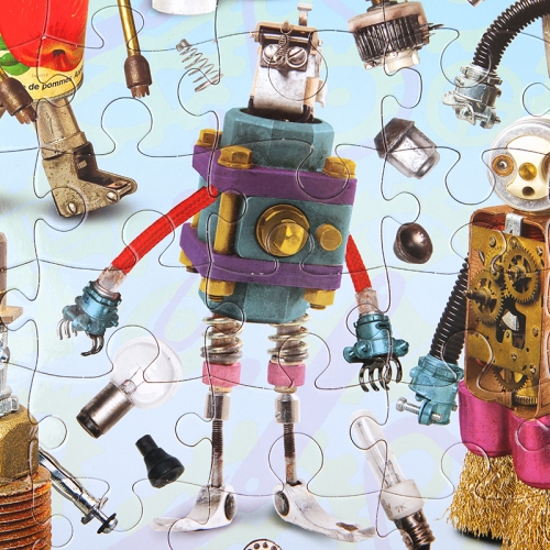 [퍼즐]이부 업사이클 로봇 100피스 / 5세 이상