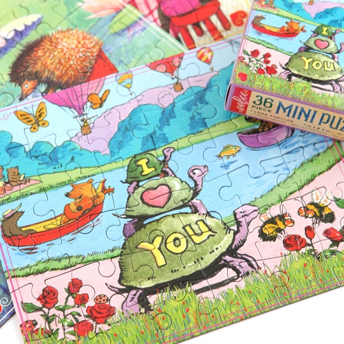 [퍼즐]이부 아이러브거북이 36피스 / 미니 3세이상