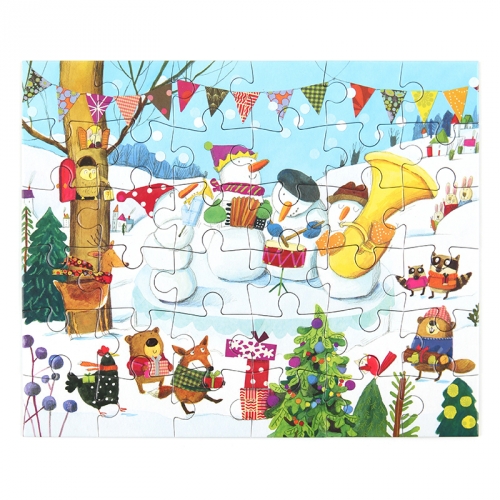 [퍼즐]이부 스노우맨 밴드 36피스 / 미니 3세이상